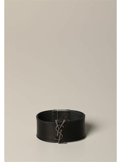 ysl women bracelet|saint laurent leather bracelet.